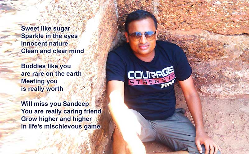 gifted poem to sandeep maheshwari