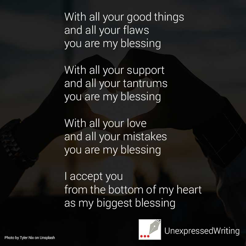 poem blessing